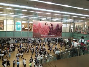 駅広告、東海地方、JR東海、名古屋駅、フラッグ広告、スカイメディア名古屋